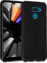 kwmobile telefoonhoesje voor LG K50 - Hoesje voor smartphone - Back cover in mat zwart