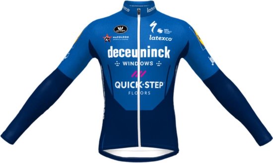 Fietsshirt Deceuninck-Quick Step Thsq Trui Lm Lr X21 - Maat: 3XL