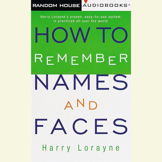 How to Remember Names and Faces - cover