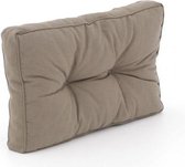 Madison Loungekussen 60x43 cm Rib taupe