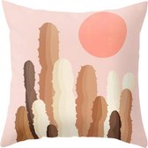 | Kussens | Kussenhoes Sunny Cactus | 45x45 | Vierkant