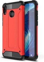 Magic Armor TPU + PC combinatiehoes voor Huawei Honor 8X Max (rood)