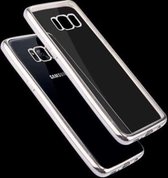Voor Galaxy S8 + / G955 Galvaniserend frame Zachte TPU beschermhoes (zilver)