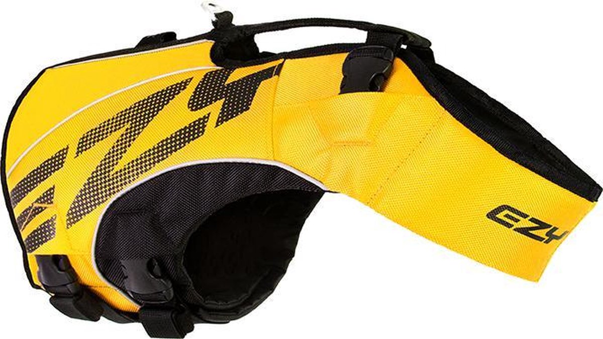 Bol.com EzyDog DFD Boost Zwemvest Hond - Honden Reddingsvest - XS - Geel aanbieding
