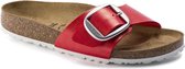 Birkenstock Madrid Graceful Dames Slippers Small fit - Rood - Maat 35