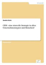 CRM - eine sinnvolle Strategie in allen Unternehmenstypen und Branchen?