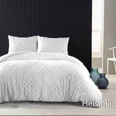 Dekbedovertrek Papillon de luxe Helsinki, wit Lits-jumeaux (240x220/260 cm) (extra lang) , , 100% hoogwaardig  percale  katoen, heerlijk zacht en  soepel dekbedovertrek ,  prachtige kwaliteit