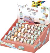 Washi tape Folia hotfoil - 36 stuks