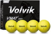 Volvik Vimat Golfballen - Geel - 12 Stuks