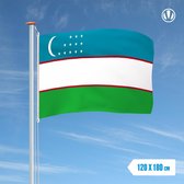 Vlag Oezbekistan 120x180cm