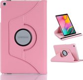 Samsung Tab S5e  Hoesje - Draaibare Tab S5e  Hoes Case Cover voor de Samsung Galaxy Tablet S5e 2019 - 10.5 inch - Licht Roze
