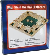HOT Games Shut the Box 4 spelers 10 cijfers 29x29c.