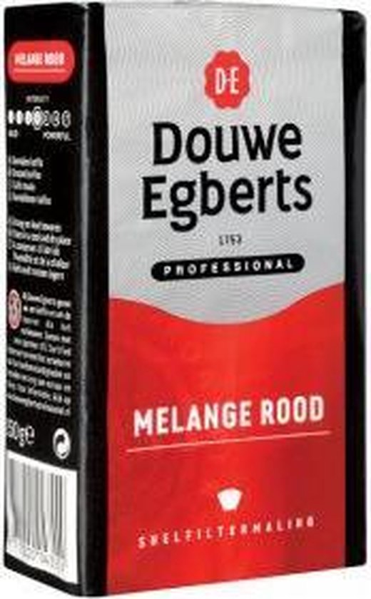 Douwe Egberts koffie Melange rood - 1kg (4 pakken van 250g) | bol.com