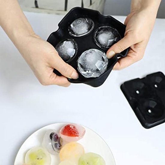 Moule à glaçons Diamant avec couvercle - fabricant de glaçons - moules à glace en silicone - glaçons - cadeaux fête des pères - cadeaux papa - cadeau papa - cadeau homme anniversaire