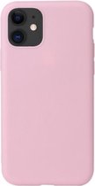 Apple iPhone 11 hoesje - Roze – Siliconen