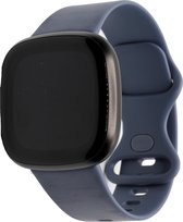 Fitbit Versa 3 Sport Band  Blauw Grijs - Maat: ML