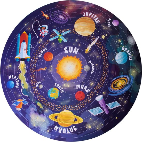 Apli Kids, Tour de puzzle du système solaire