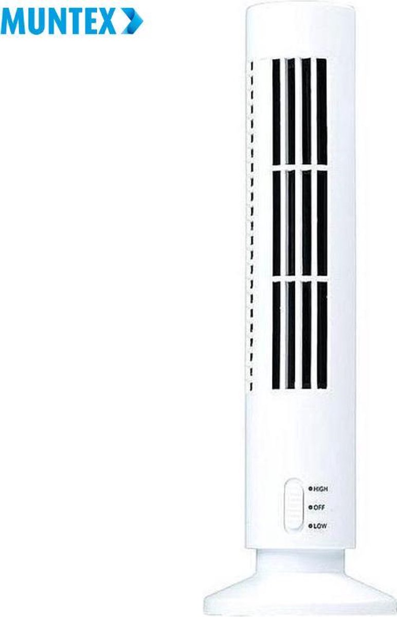 Mini USB Ventilator | Tafelventilator Wit | Bureau ventilator