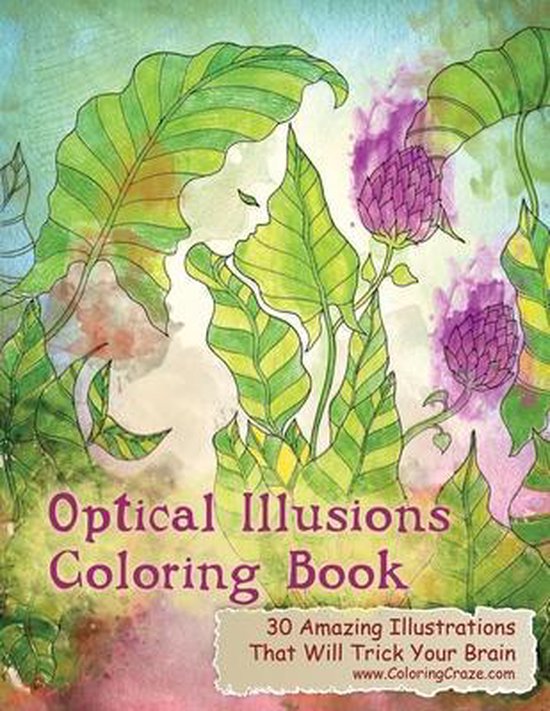 Optical Illusions Coloring Books Collection- Optical Illusio ... - cover