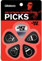 D'Addario Joe Satriani Chrome Dome Plectrum 5-pack Medium 0.70 mm