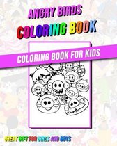 Angry Birds Coloring Book