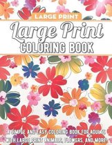 Large Print Coloring Book