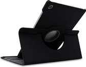 HB Hoes Geschikt voor Samsung Galaxy Tab A7 Lite 8.7 inch Zwart - Draaibare Tablet Case met Standaard