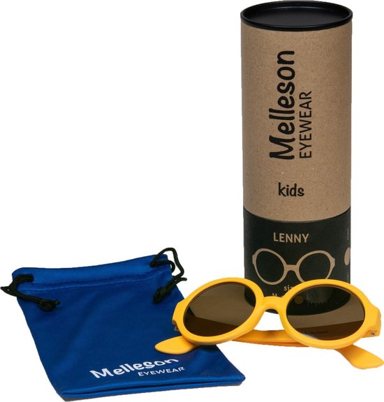 Lunettes de soleil pour enfants Melleson Eyewear Lenny 3 - 7 ans - taille M  - Oranje/... | bol.com