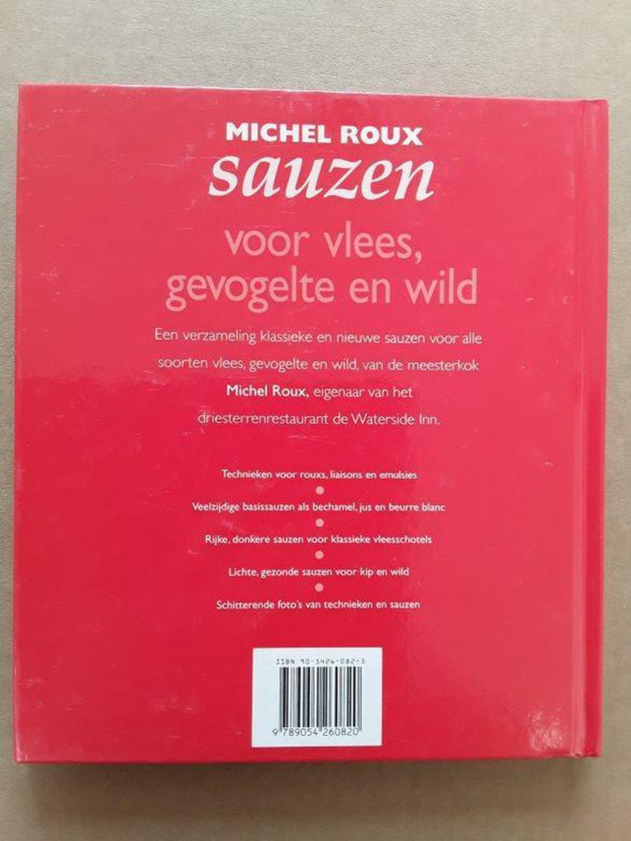 Sauzen Voor Vlees Gevogelte En Wild - back cover