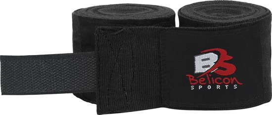 Handwraps Binnenhandschoenen voor ponsen - Geweldige bescherming voor MMA, Muay Thai, kickboksen, vechtsporttraining en vechtsporten - 4,5-meter elastische bandages Cotton Kick Boxing Bandage Wrist Straps Hand Protection - Belicon Wears Netherlands