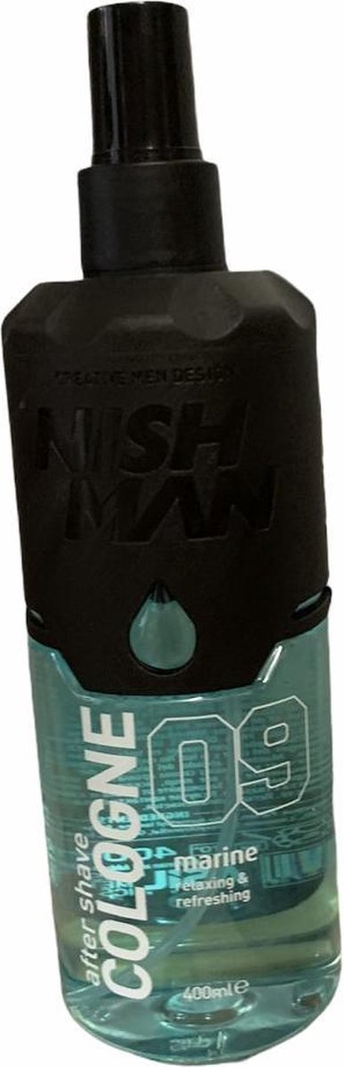 Nish man after shave cologne marine 400ml | bol