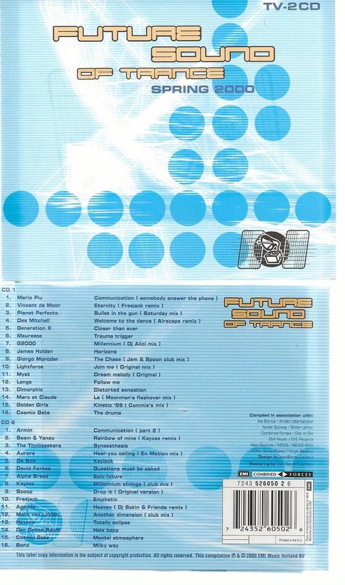Future Sound Of Trance Spring 2000