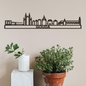 Skyline Gouda zwart mdf (hout) - 60cm - City Shapes wanddecoratie