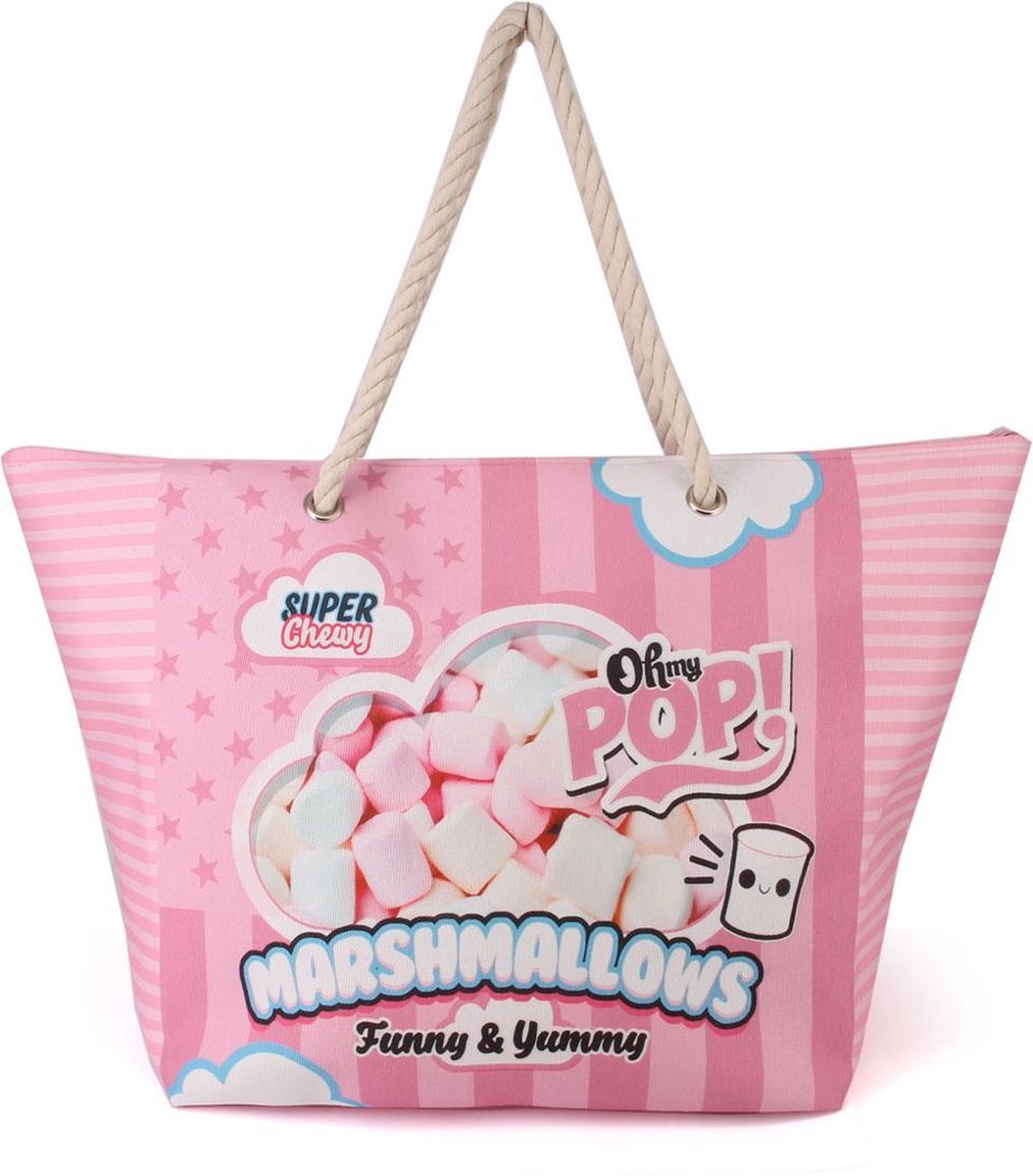 Oh My Pop! Strandtas Sunny Marshmallow