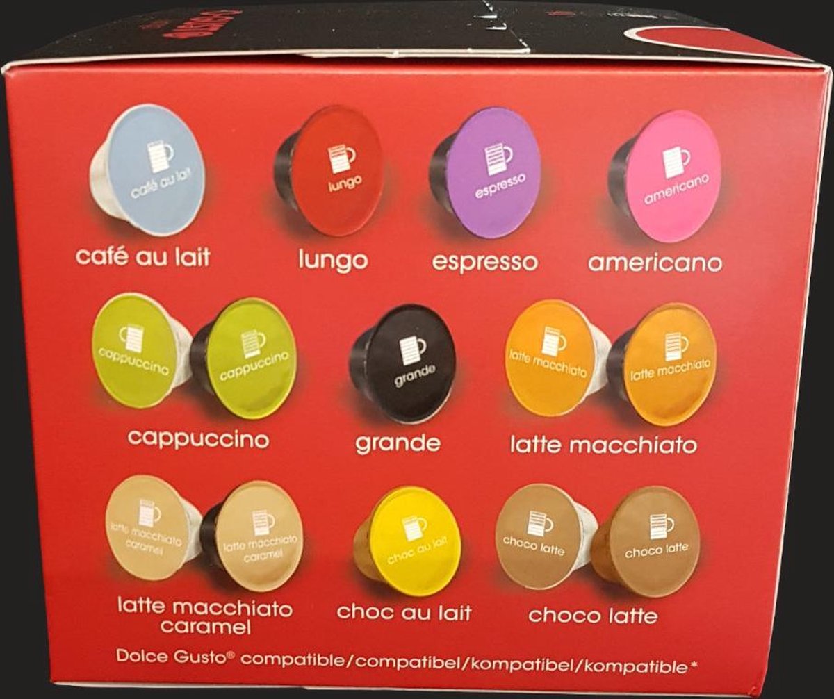 DOLCE GUSTO COMPATIBELE CUPS O GUSTO LUNGO 16 CUPS