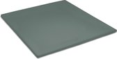 Cinderella - Hoeslaken Topper - Tot 15 cm matrashoogte - 100% Katoen - 180x200 cm - Perfecte pasvorm - Groen
