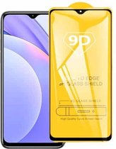 Voor Geschikt voor Xiaomi Redmi Note 9 4G 9D Volledige lijm Volledig scherm gehard glasfilm