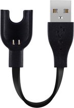 Pure koperdraad Core armband USB-oplader voor Xiaomi Mi Band 3 (zwart)