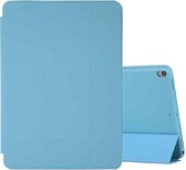 Voor iPad Air 3 10,5 inch horizontale Flip Smart lederen tas met drie vouwen houder (hemelsblauw)