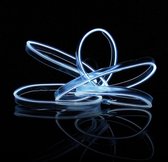 1 M Koud Licht Flexibel LEIDEN Strooklicht voor Autodecoratie (Wit Licht)