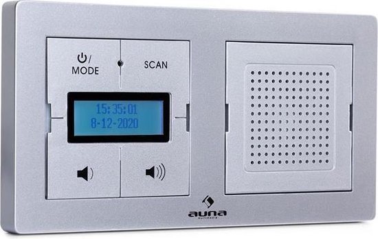 pin Absoluut Geplooid auna DigiPlug UP inbouwradio - DAB+/FM tuner - Bluetooth - LC-display -  Verticale en... | bol.com