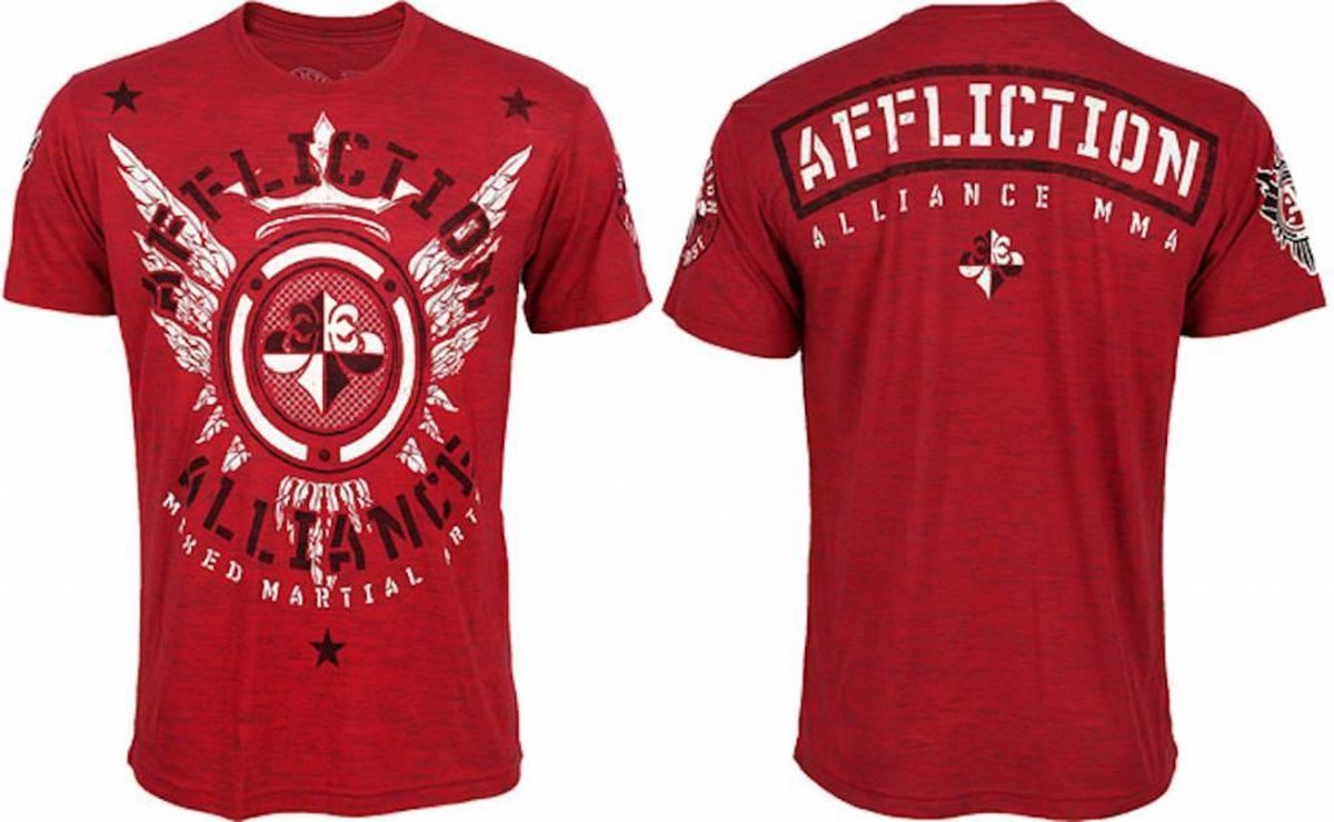 Affliction Alliance MMA Gym T shirt Rood MMA Kleding bol