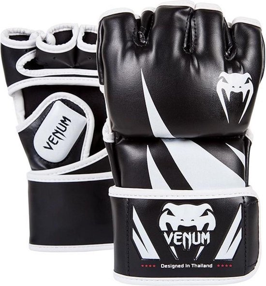 Venum Challenger MMA Gloves Black - Zwart / Wit - S