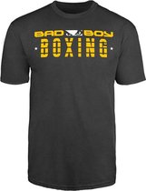 Bad Boy Boxing Discipline T-shirt Antraciet Small