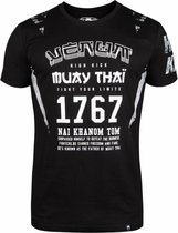 Venum Muay Thai 1767 T-shirt Zwart maat S