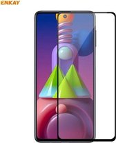 Voor Samsung Galaxy M51 ENKAY Hat-Prince Volledige lijm 0.26mm 9H 2.5D Gehard glas Volledige dekking Film