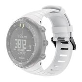 Smart Watch siliconen polsband horlogeband voor Suunto Core (wit)