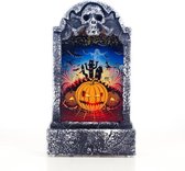 2 STKS Halloween Bar Sfeer Retro Simulatie Grafsteen Lichten Decoraties (Pompoen)