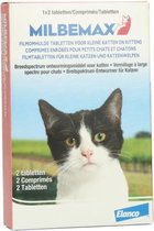 Milbemax - Ontwormings tabletten voor Kat / Kitten - 2 Tabletten - 0,5-2kg