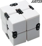 JUST23 Magic fidget cube - Fidget cube - Fidget toys - Friemelkubus - Infinity cube - Fidget - Wit